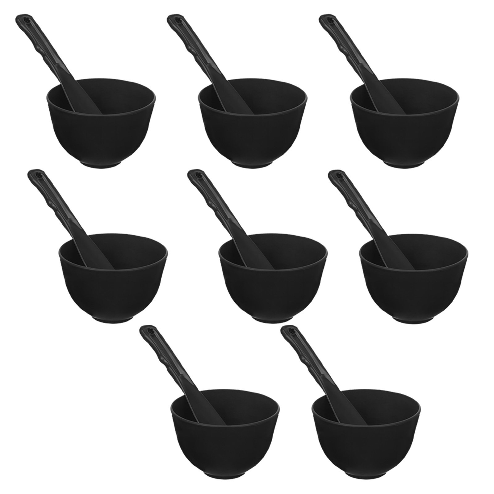 Face Mask Silicone - 8Set Silicone Face Mask Mixing Bowl