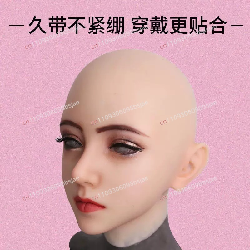 Mask Adult Full Face Silicone  - Face Mask Silicone recension och pris