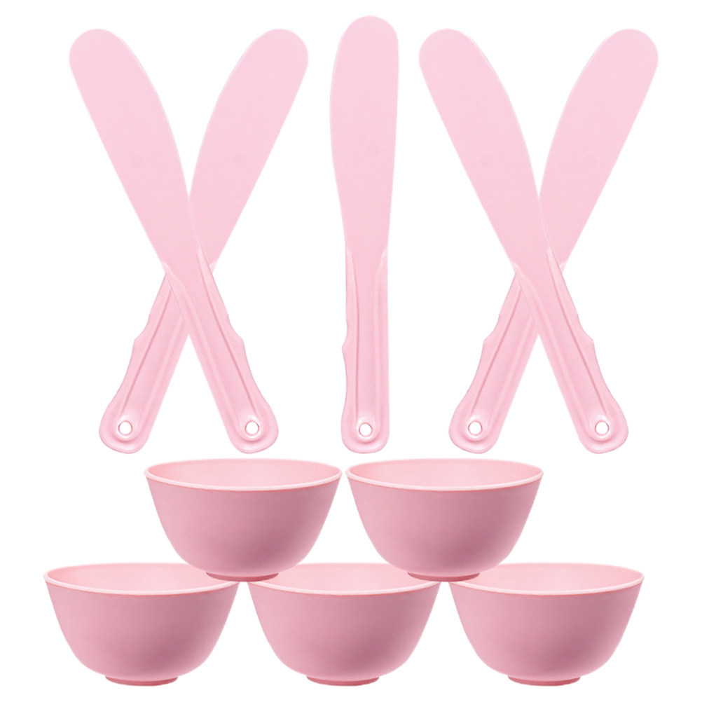 5Sets Mask Mixing Bowl Silicon - Face Mask Silicone recension och pris