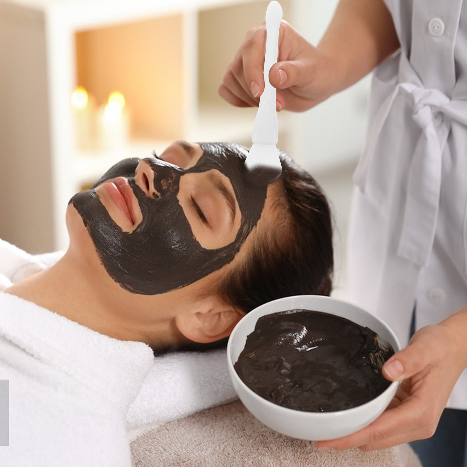 Dual Silicone Face Mask Applic - Face Mask Silicone recension och pris