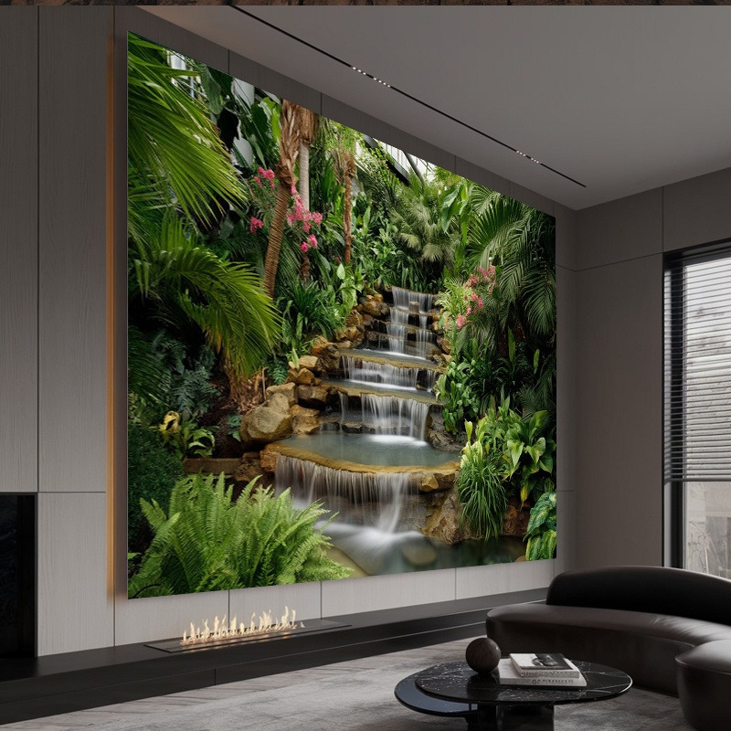Waterfall Garden Tapestry Lush - Spa Wellness Nature recension och pris