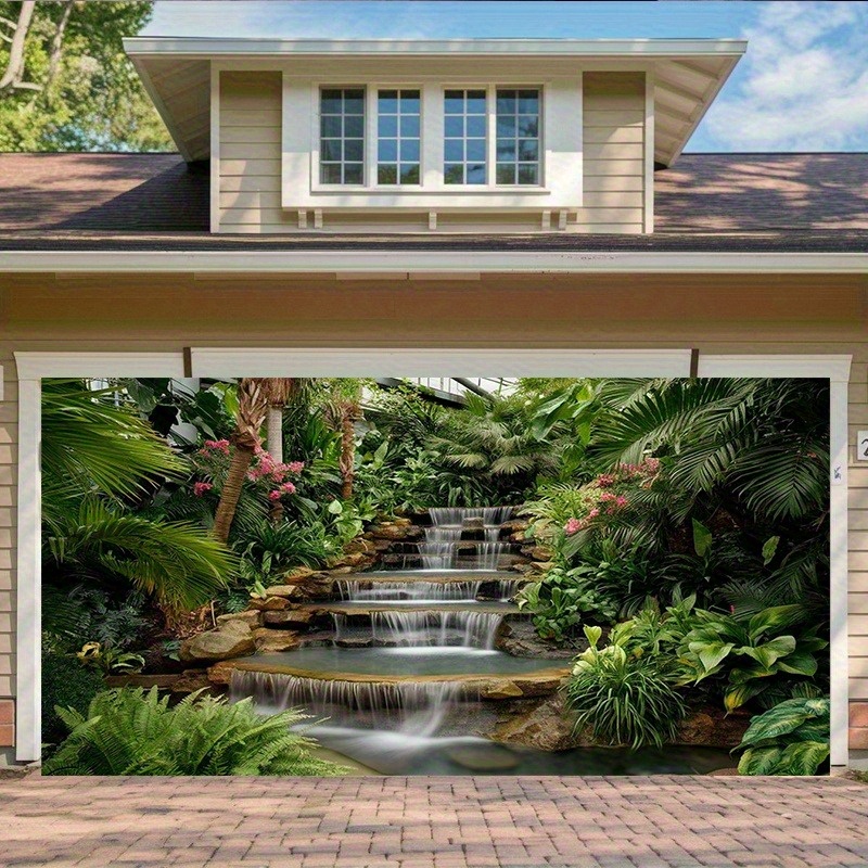 Waterfall Garden Tapestry Lush - Spa Wellness Nature recension och pris