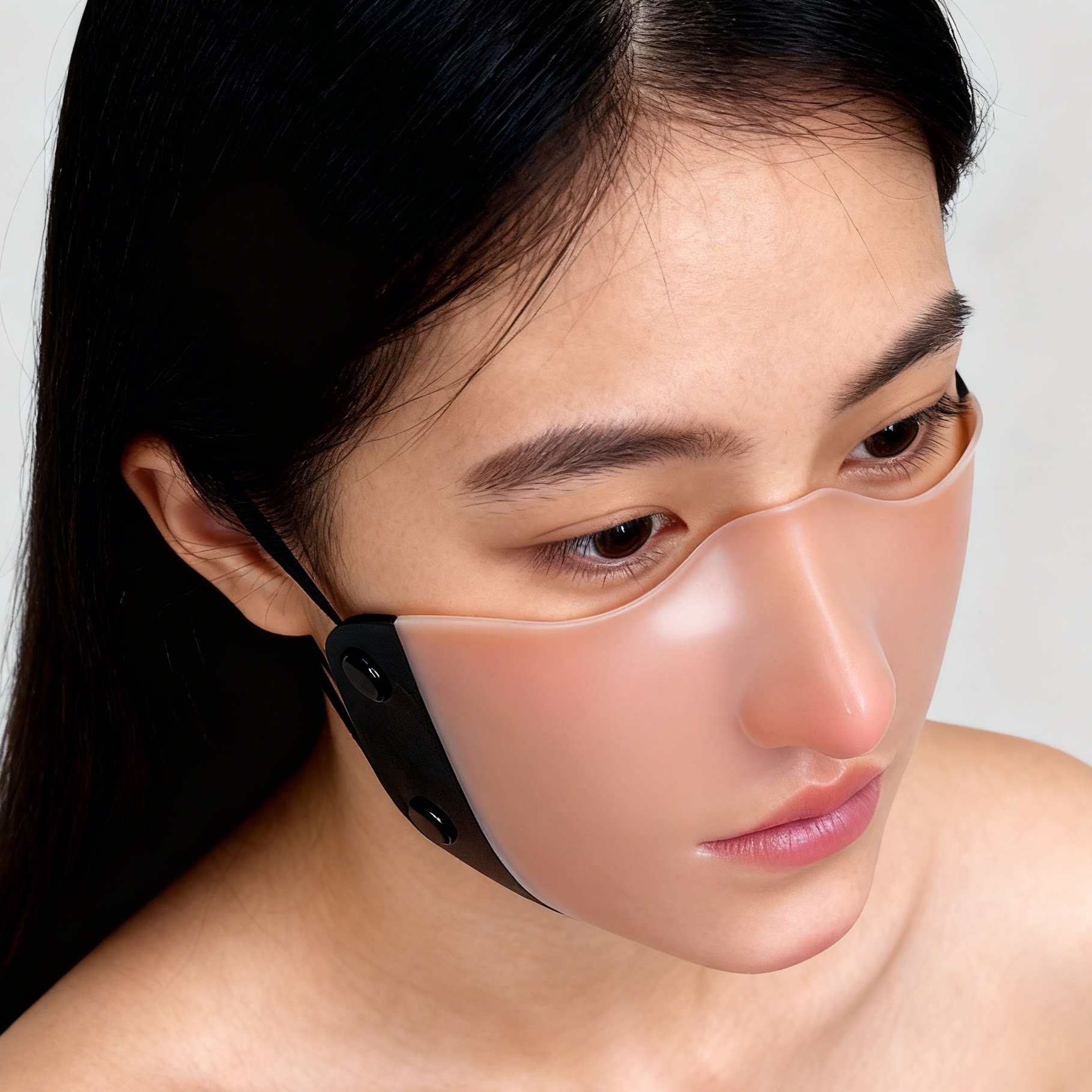 Silicone face mask, latex mask - Face Mask Silicone recension och pris