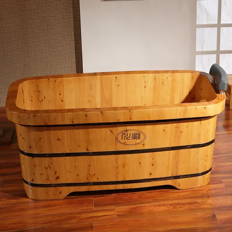 Sichuan Cedar Wood Bathtub for - Spa Wellness Nature recension och pris
