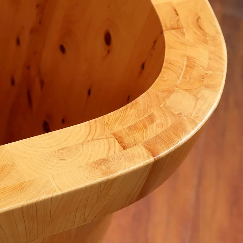 Sichuan Cedar Wood Bathtub for - Spa Wellness Nature recension och pris