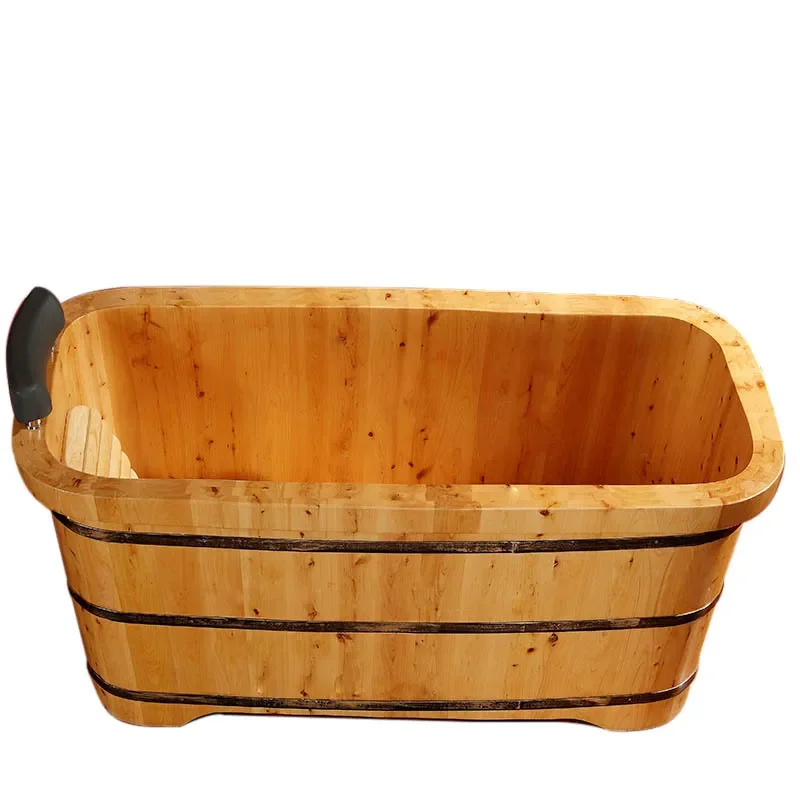 Sichuan Cedar Wood Bathtub for - Spa Wellness Nature recension och pris