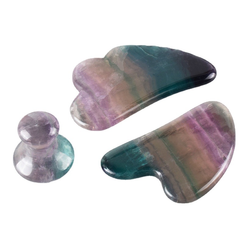 Natural Jade Massager Fluorite - Spa Wellness Nature recension och pris