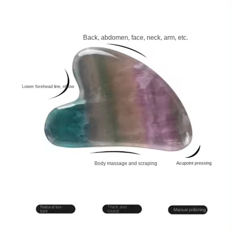 Natural Jade Massager Fluorite - Spa Wellness Nature recension och pris