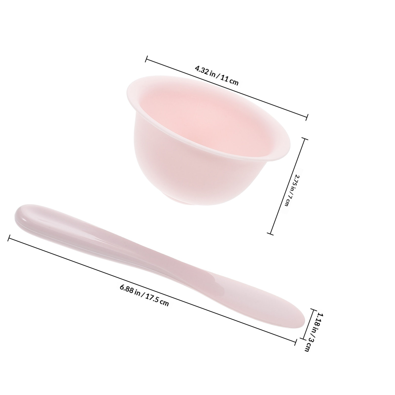 1Set Silicone Face Mask Bowl a - Face Mask Silicone recension och pris
