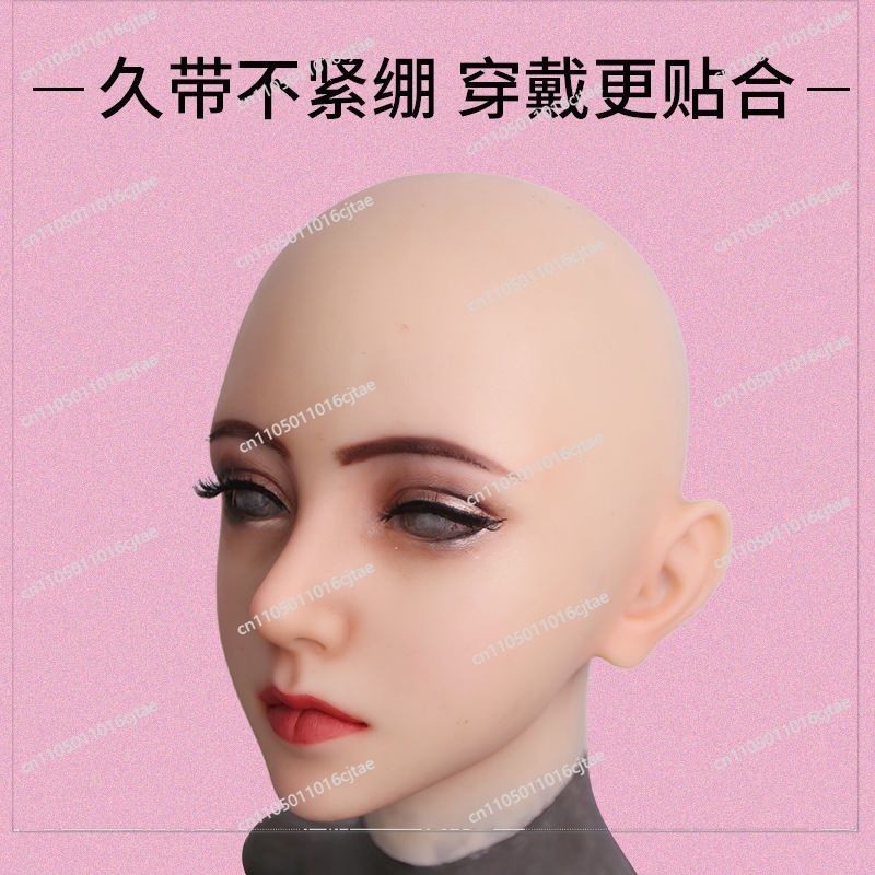 Mask Adult Full Face Silicone  - Face Mask Silicone recension och pris