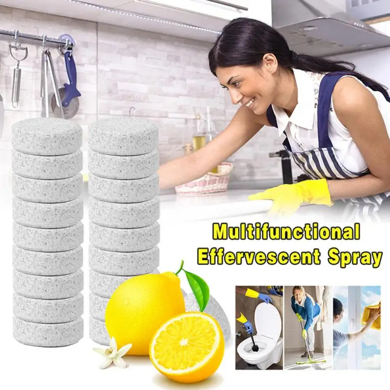 10/50/100pcs Powerful Foam Cle - Shower Steamer Tablet recension och pris